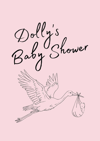 Special Delivery Baby Shower Sign