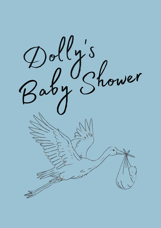 Special Delivery Baby Shower Sign