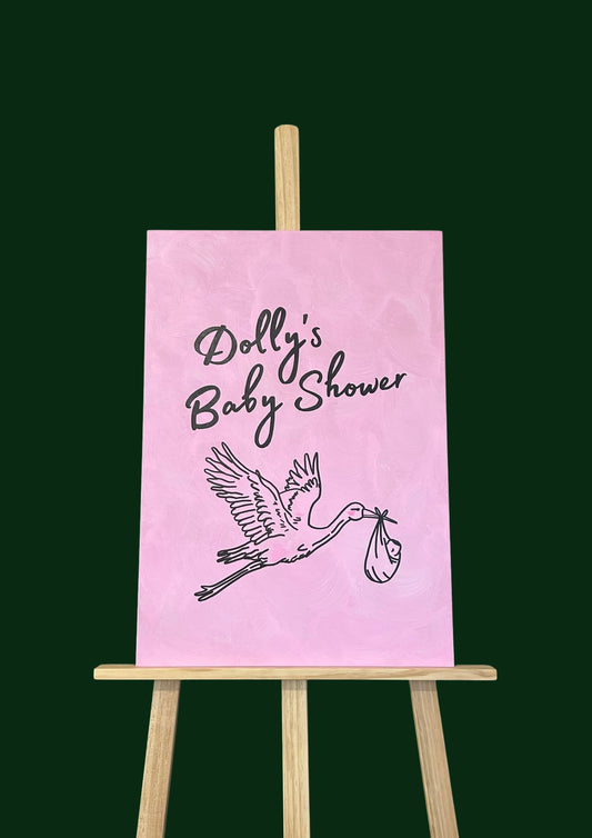 Special Delivery Baby Shower Sign